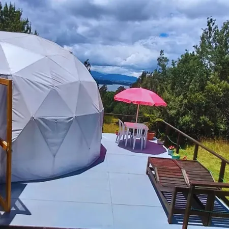 El Alpino Cabana Glamping & Camping Guatavita Exterior photo