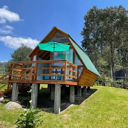 El Alpino Cabana Glamping & Camping Guatavita Exterior photo