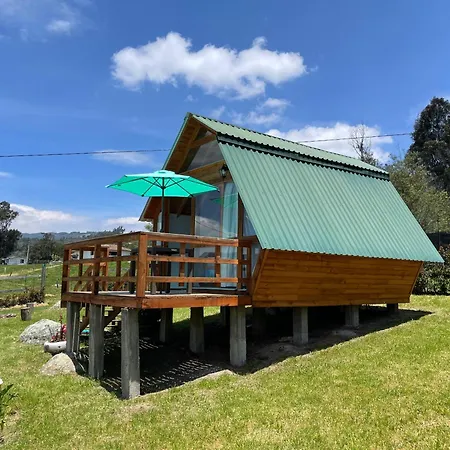 El Alpino Cabana Glamping & Camping Guatavita Exterior photo
