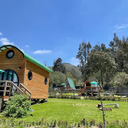 El Alpino Cabana Glamping & Camping Guatavita Exterior photo
