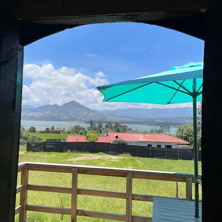 El Alpino Cabana Glamping & Camping Guatavita Exterior photo