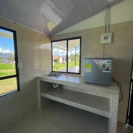 El Alpino Cabana Glamping & Camping Guatavita Exterior photo